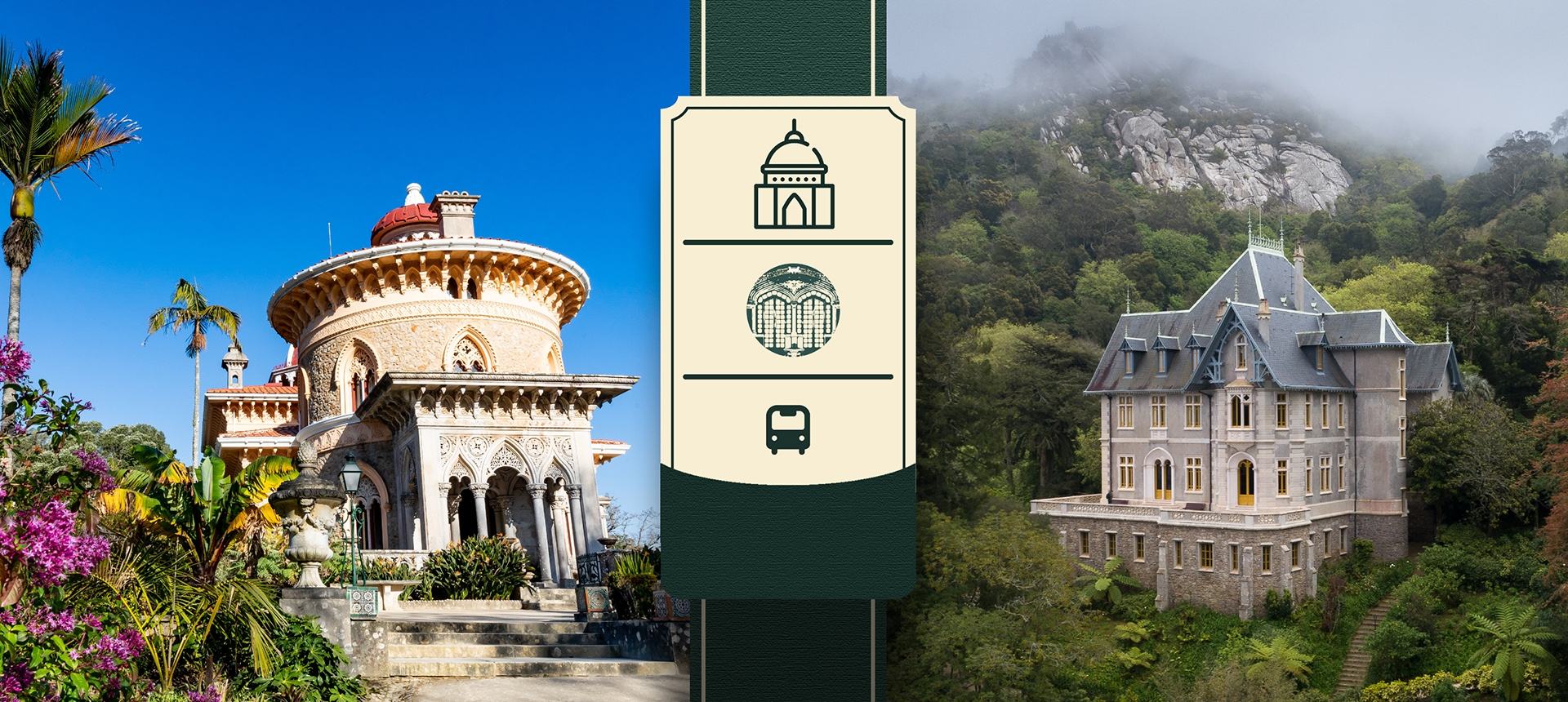 Parque e Palácio de Monserrate + Palácio e Parque Biester